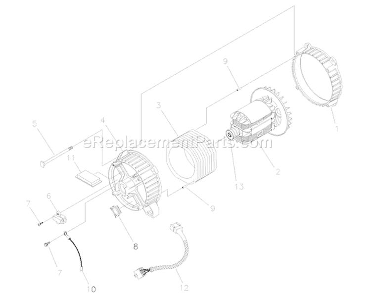 Page A Diagram and Parts List for 030211-1  Briggs and Stratton Generator